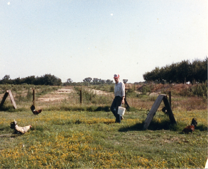 1985 August - Larry Skar taking care of his pride and joy.jpg